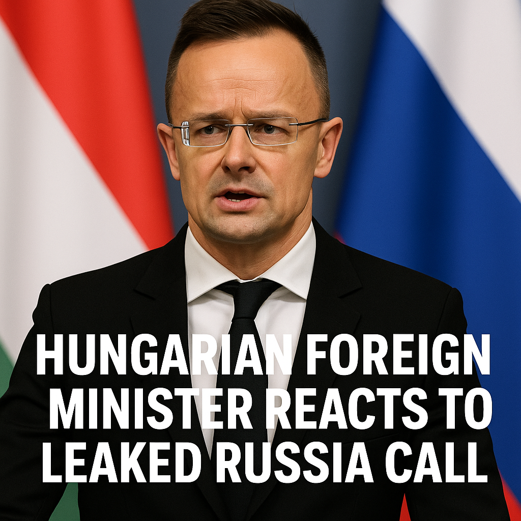 Illustration of Hungarian Foreign Minister Reacts to Leaked Russia Call
