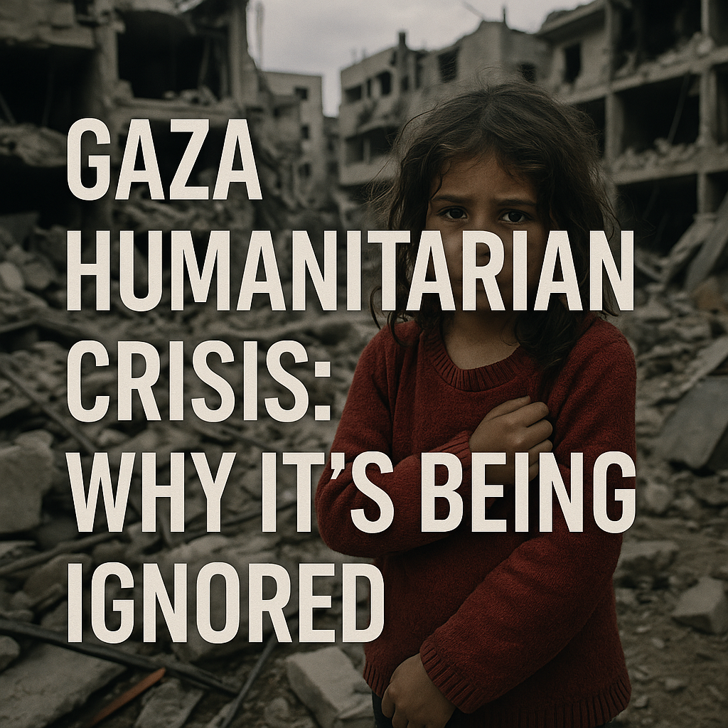 Illustration of Gaza Humanitarian Crisis: Why It's Being Ignored