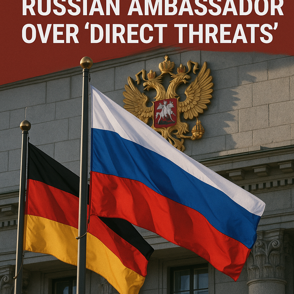 Illustration of Germany Summons Russian Ambassador Over Direct Threats