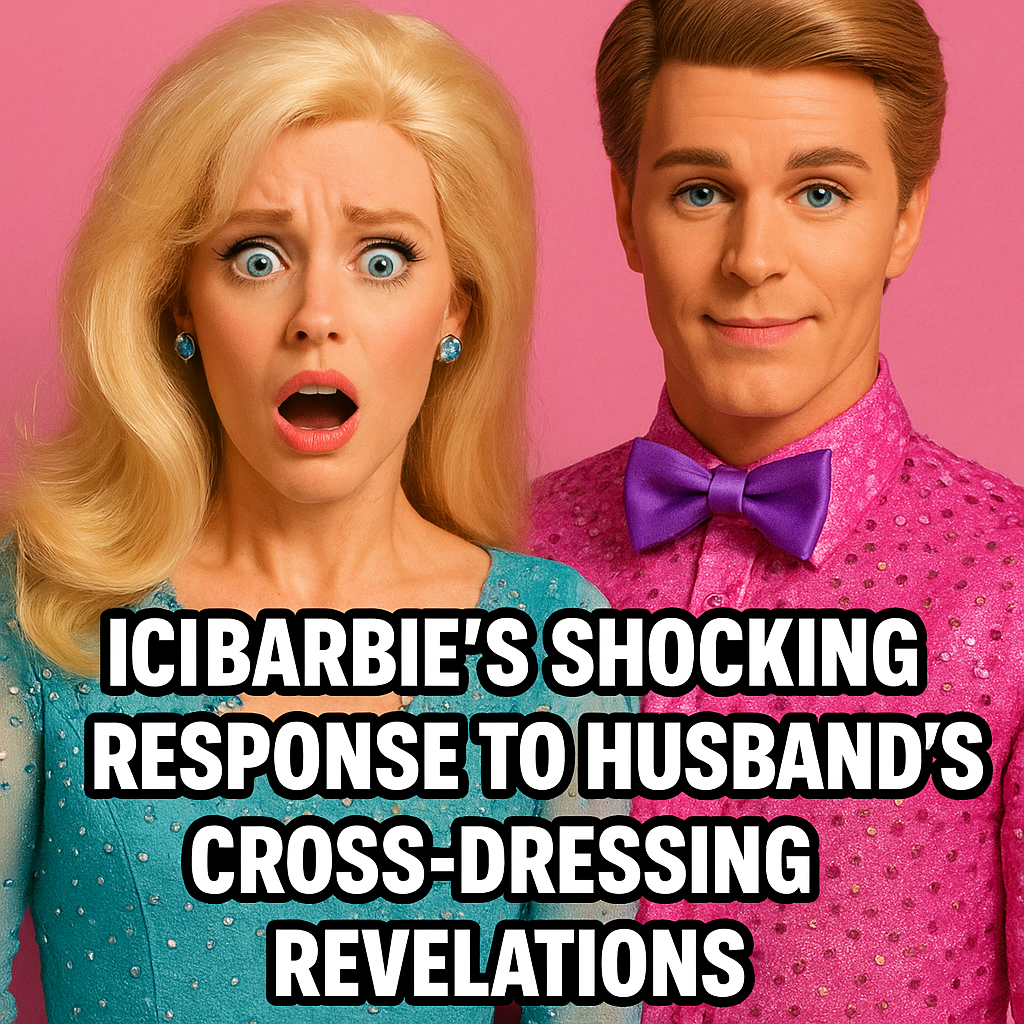 Illustration of ICE Barbie’s Shocking Response to Husband's Cross-Dressing Revelations