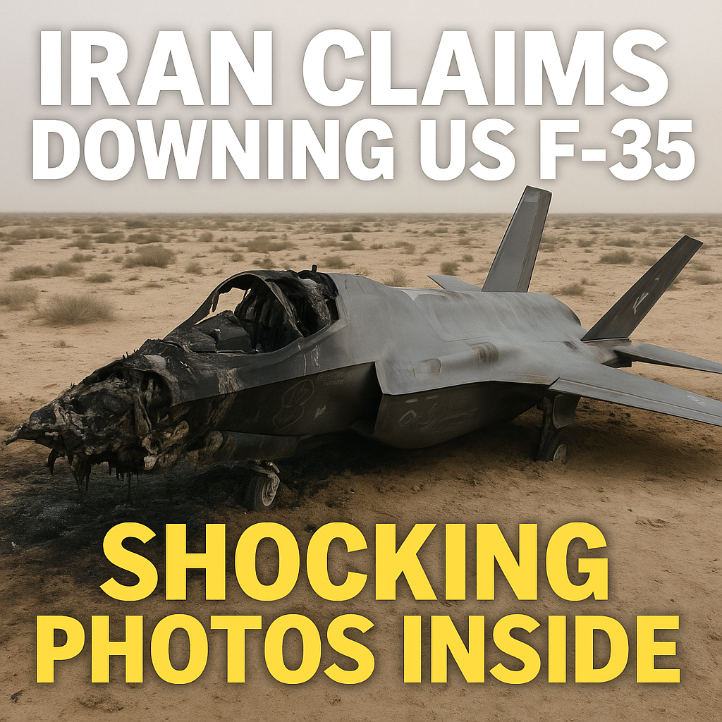 Illustration of Iran Claims Downing US F-35: Shocking Photos Inside