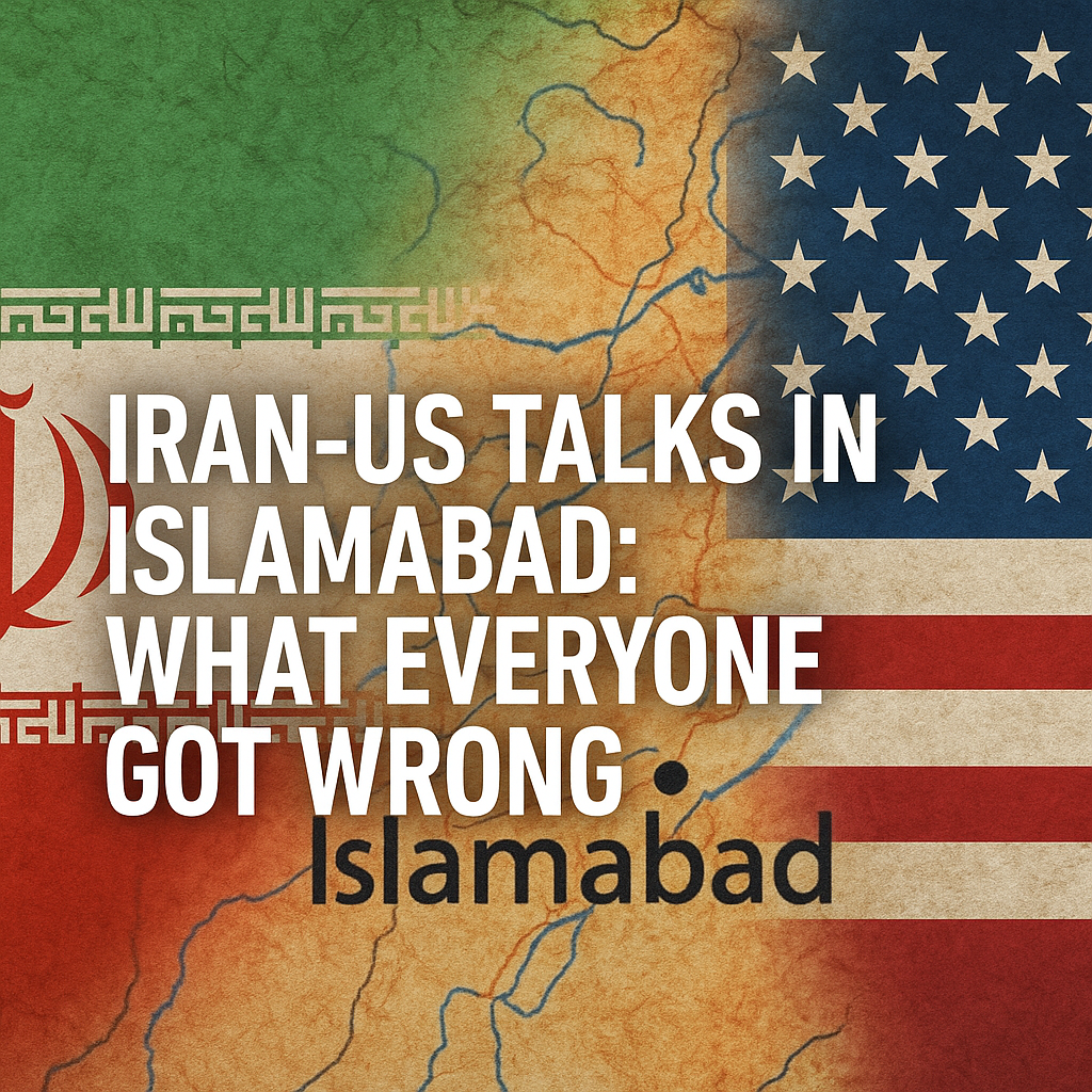 Illustration of Iran-US Talks in Islamabad: What Everyone Got Wrong
