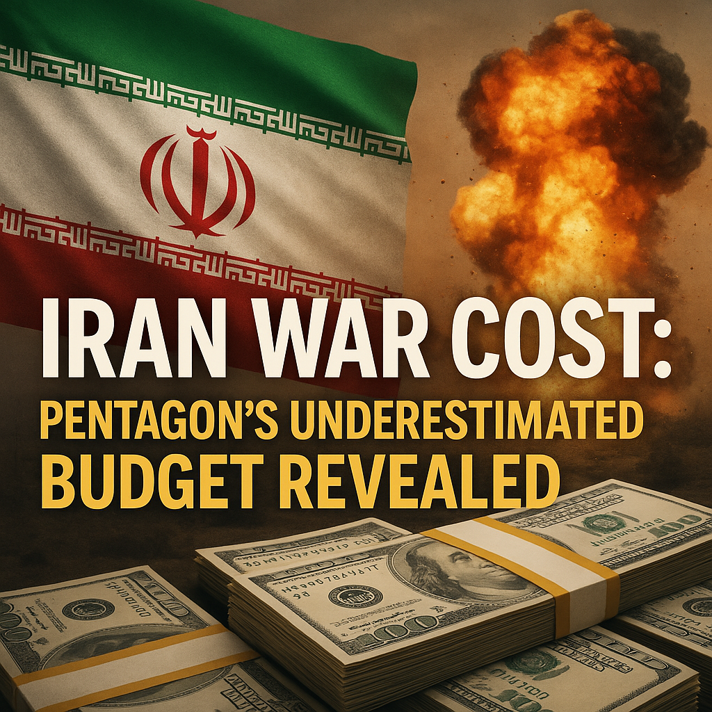 Illustration of Iran War Cost: Pentagon's Underestimated Budget Revealed