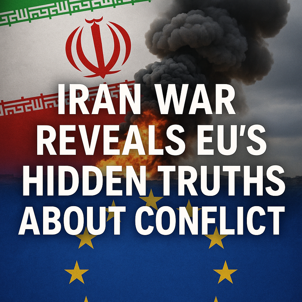 Illustration of Iran War Reveals EU's Hidden Truths About Conflict