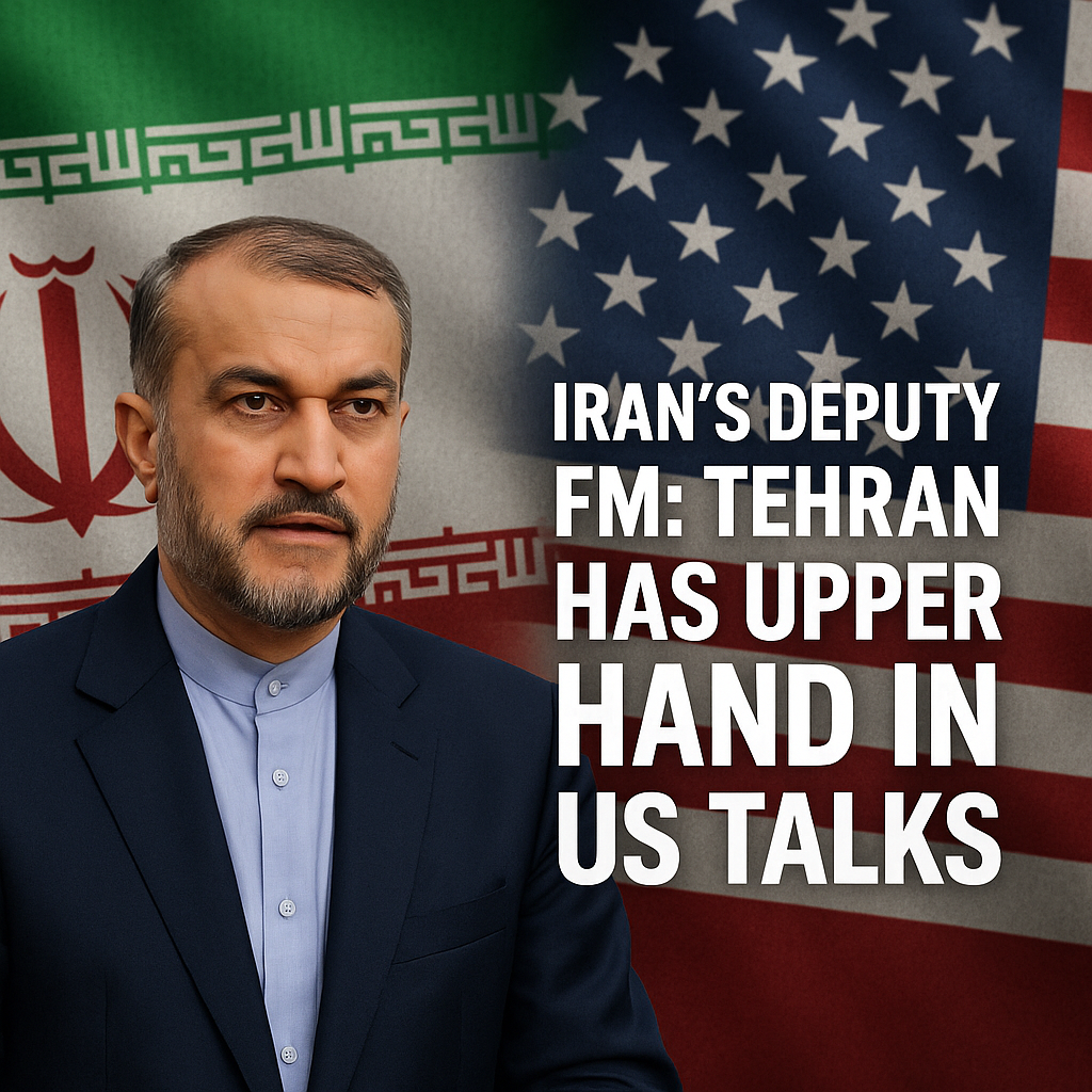 Illustration of Iran’s Deputy FM: Tehran Has Upper Hand in US Talks