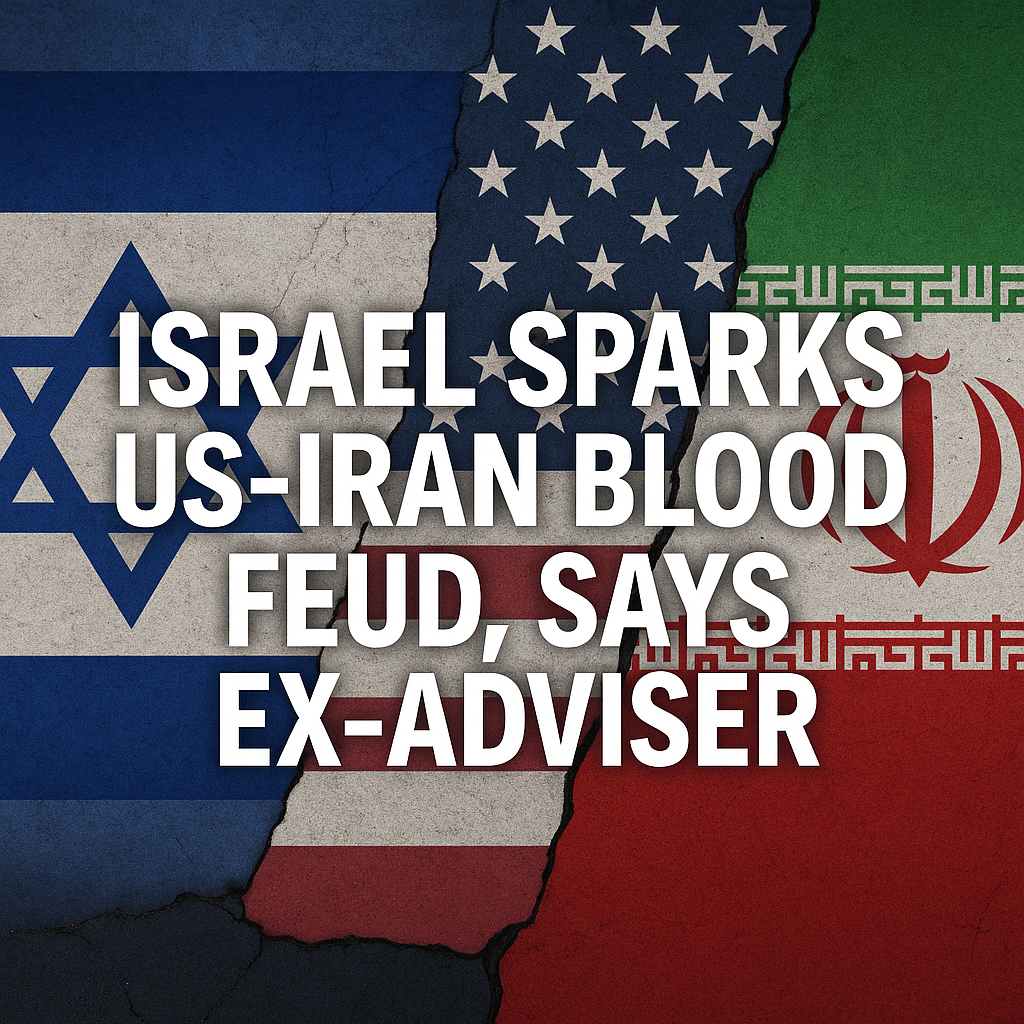 Illustration of Israel Sparks US-Iran Blood Feud, Says Ex-Adviser