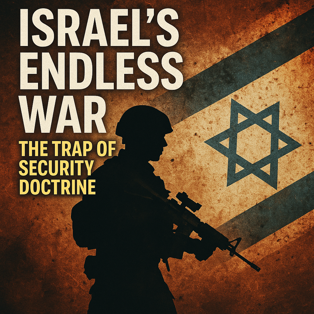 Illustration of Israel's Endless War: The Trap of Security Doctrine