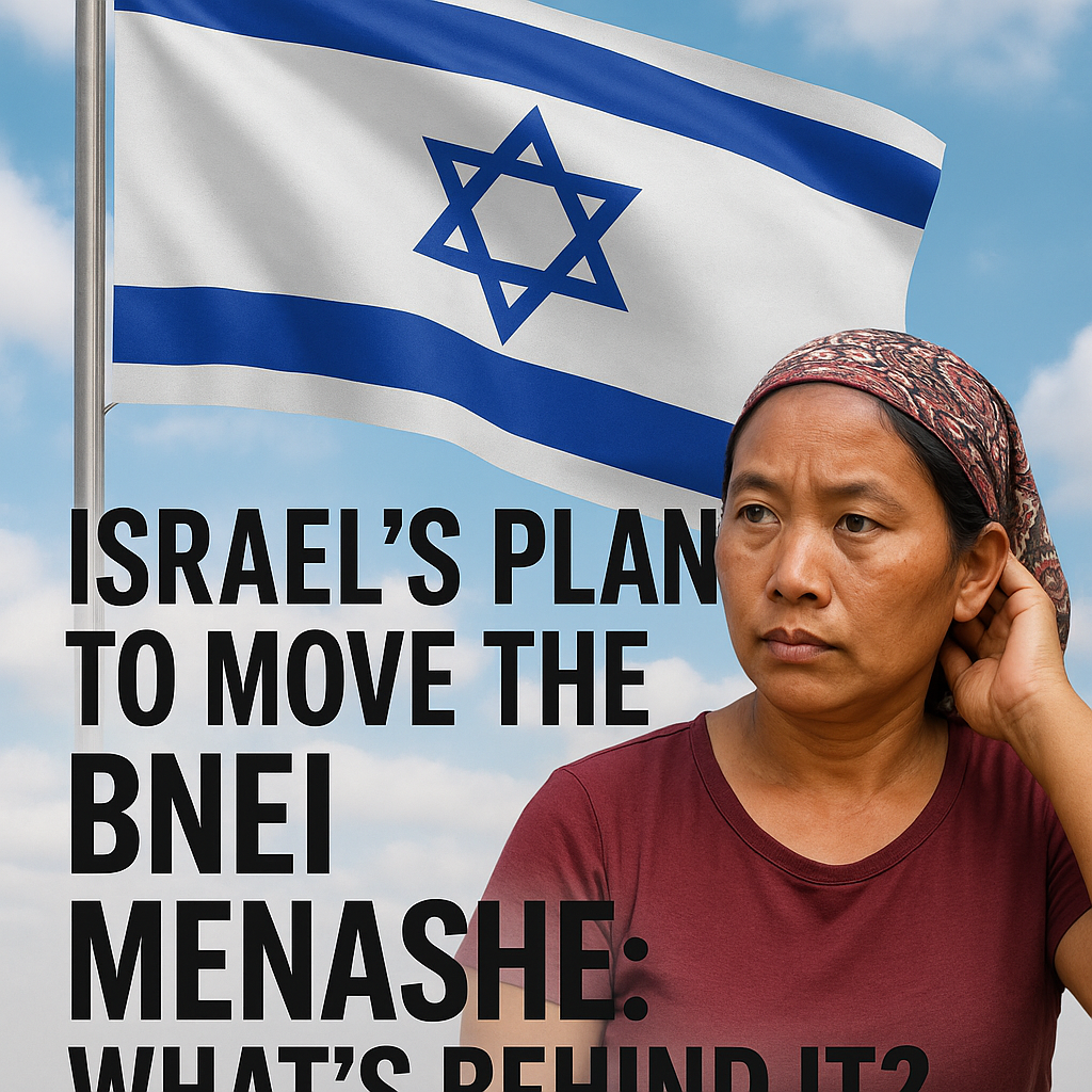 Illustration of Israel's Plan to Move the Bnei Menashe: What's Behind It?