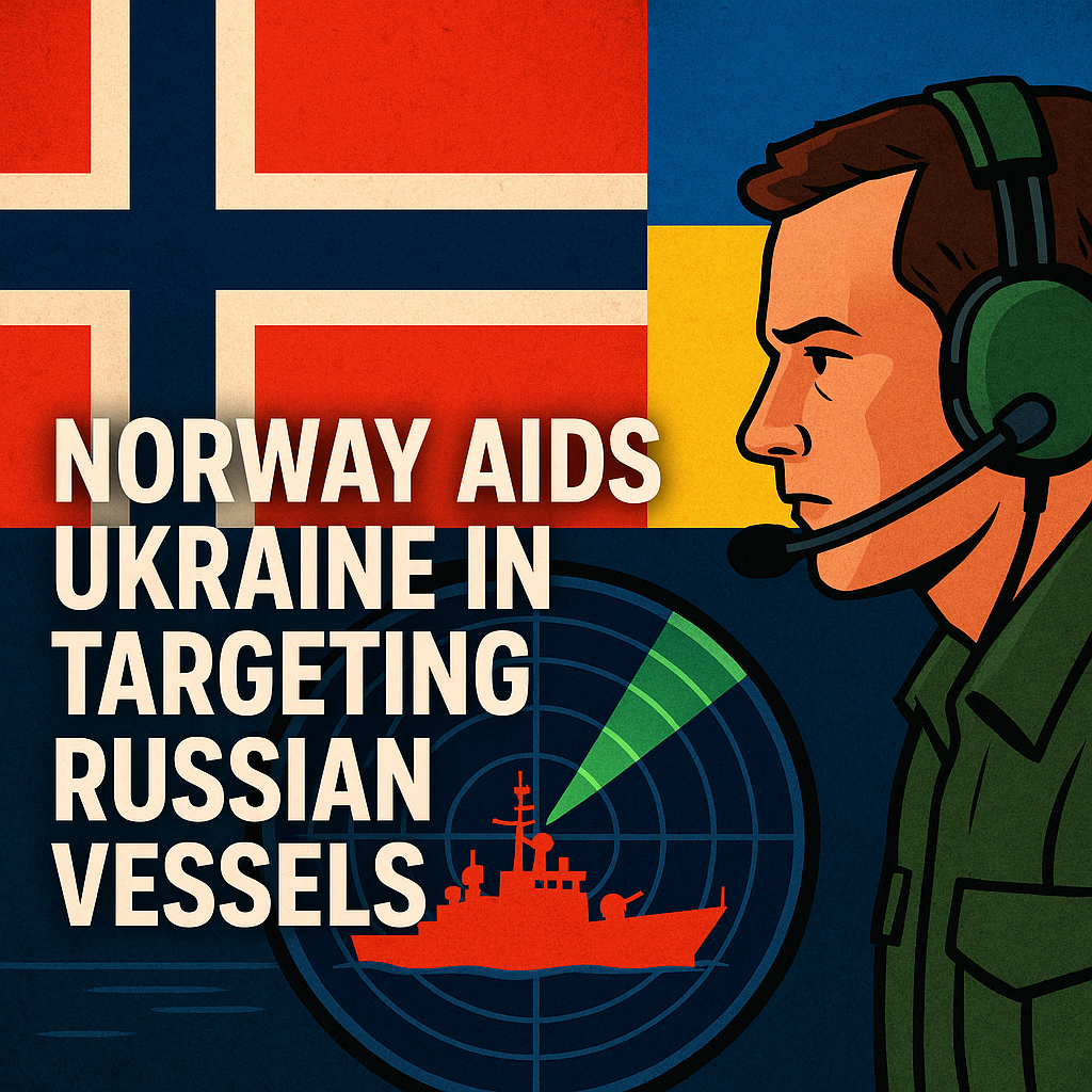 Illustration of Norway Aids Ukraine in Targeting Russian Vessels