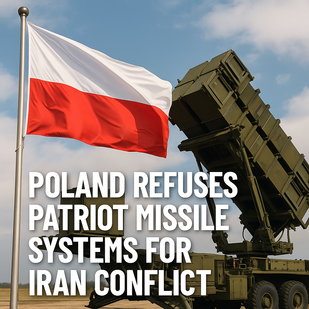 Illustration of Poland Refuses Patriot Missile Systems for Iran Conflict