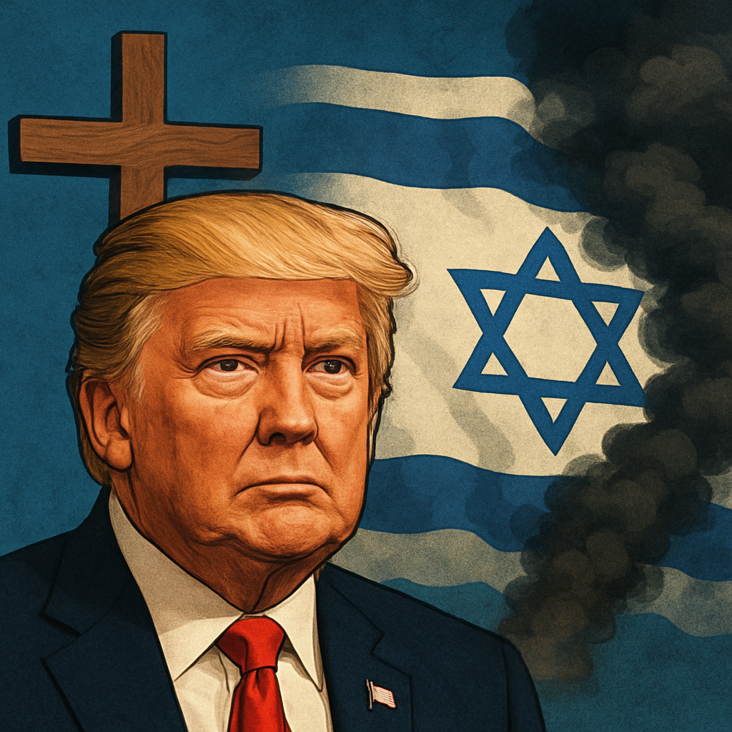 Illustration of Trump's Christian Influence: Israel Acts with Impunity