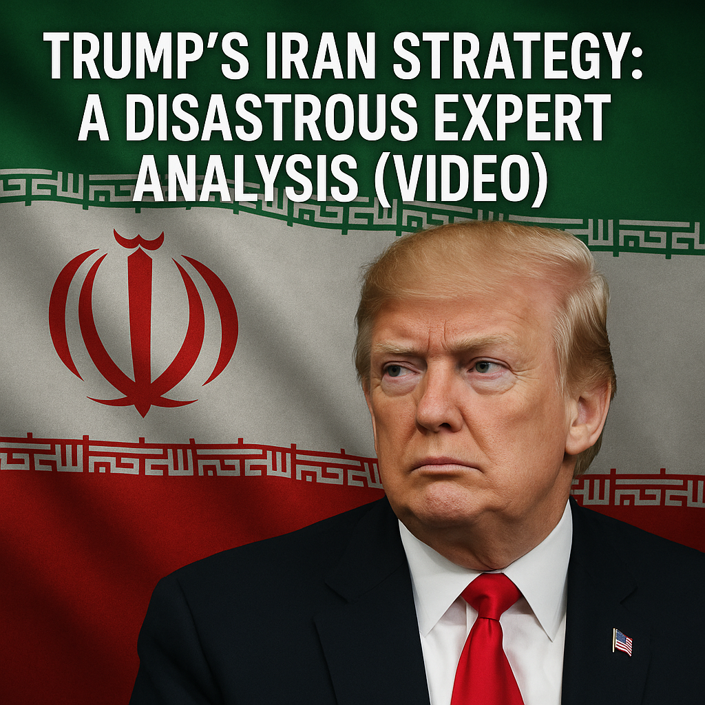 Illustration of Trump's Iran Strategy: A Disastrous Expert Analysis (VIDEO)
