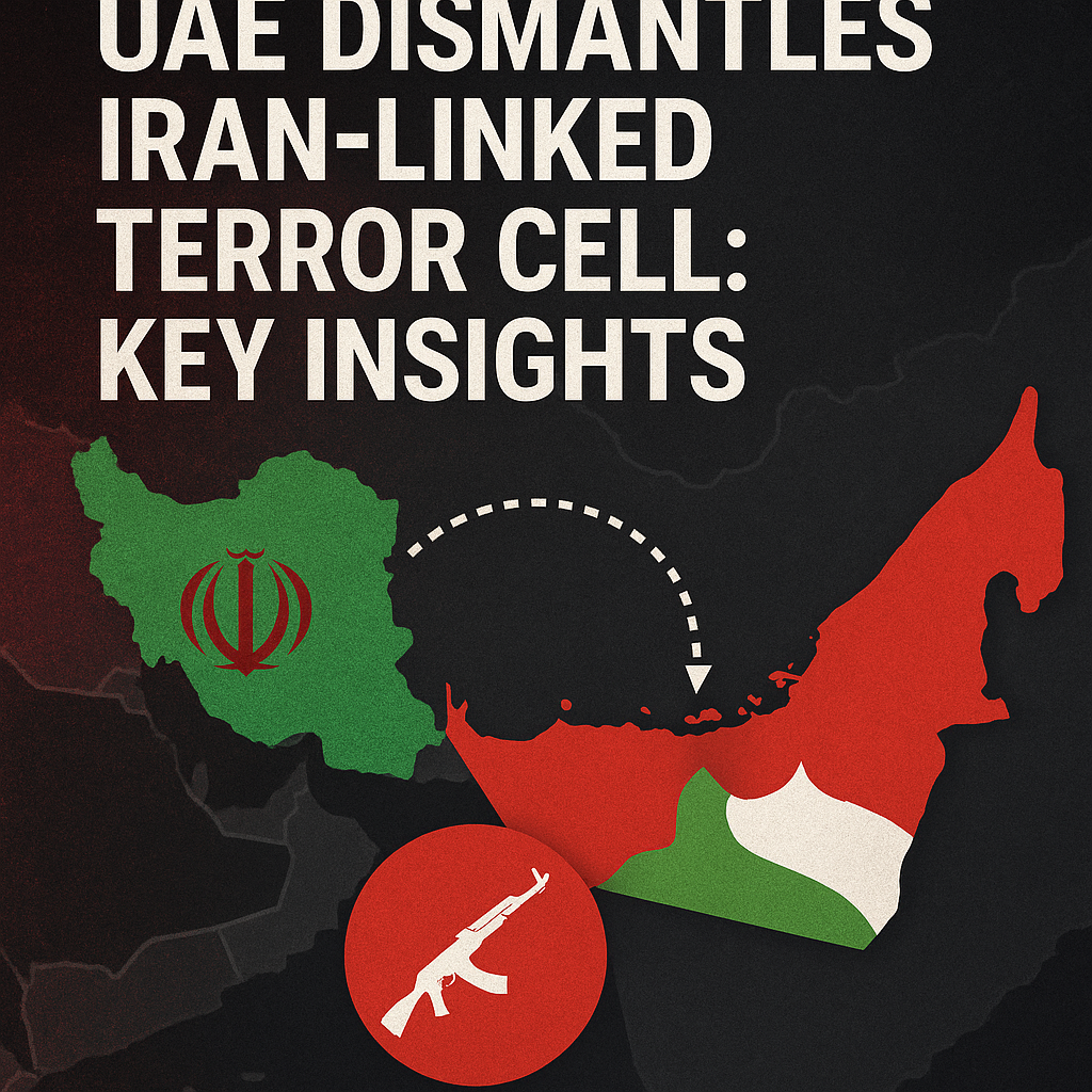 Illustration of UAE Dismantles Iran-Linked Terror Cell: Key Insights