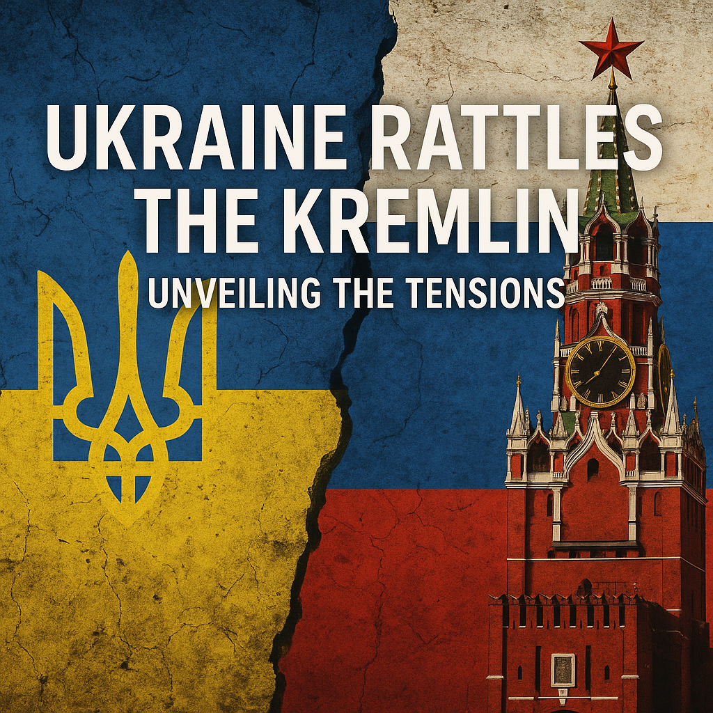 Illustration of Ukraine Rattles the Kremlin: Unveiling the Tensions
