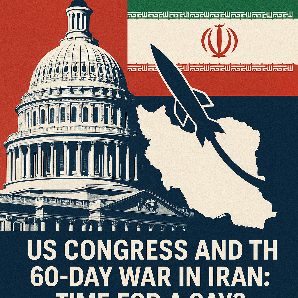 Illustration of US Congress and the 60-Day War in Iran: Time for a Say?
