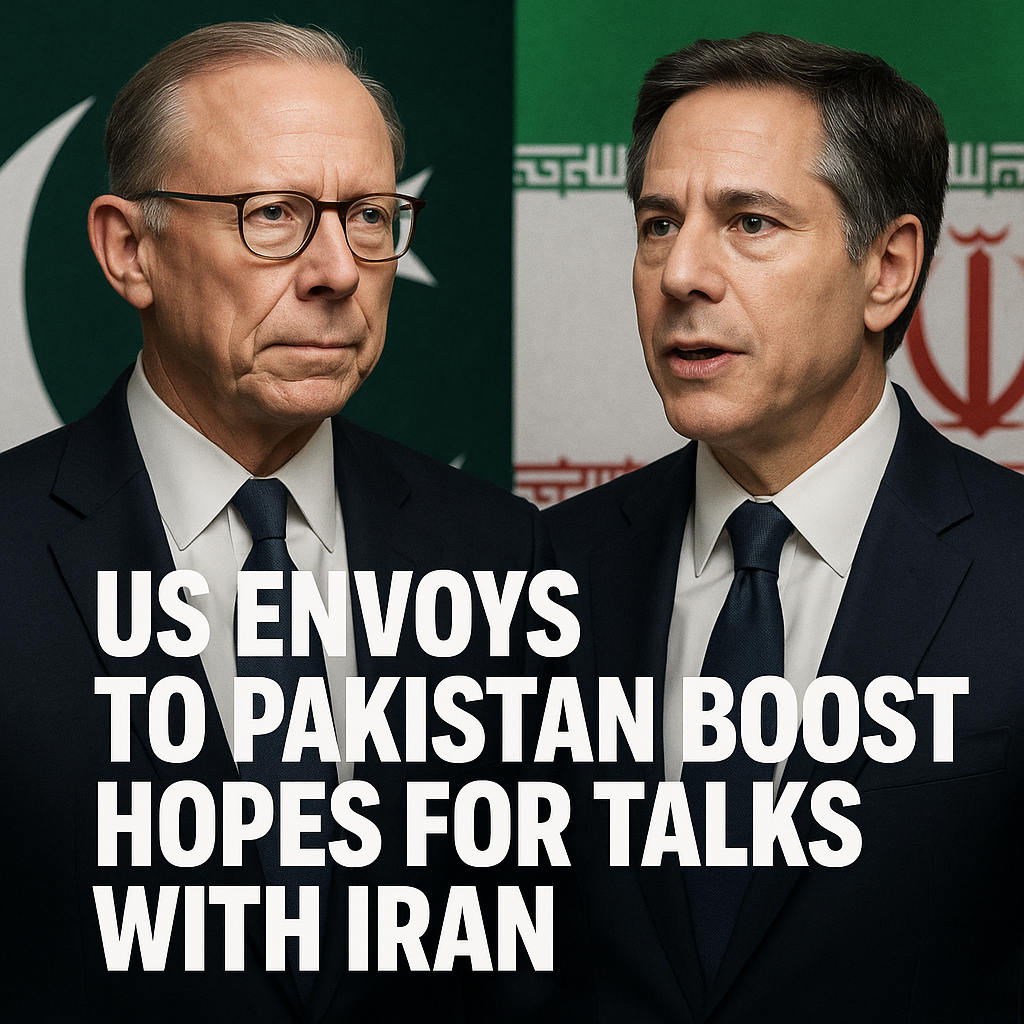 Illustration of US Envoys to Pakistan Boost Hopes for Talks with Iran