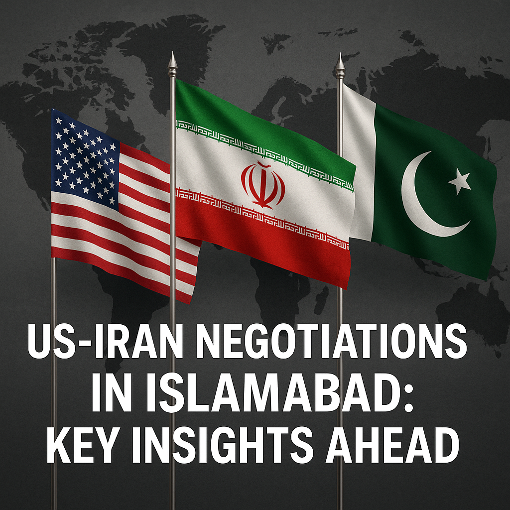 Illustration of US-Iran Negotiations in Islamabad: Key Insights Ahead