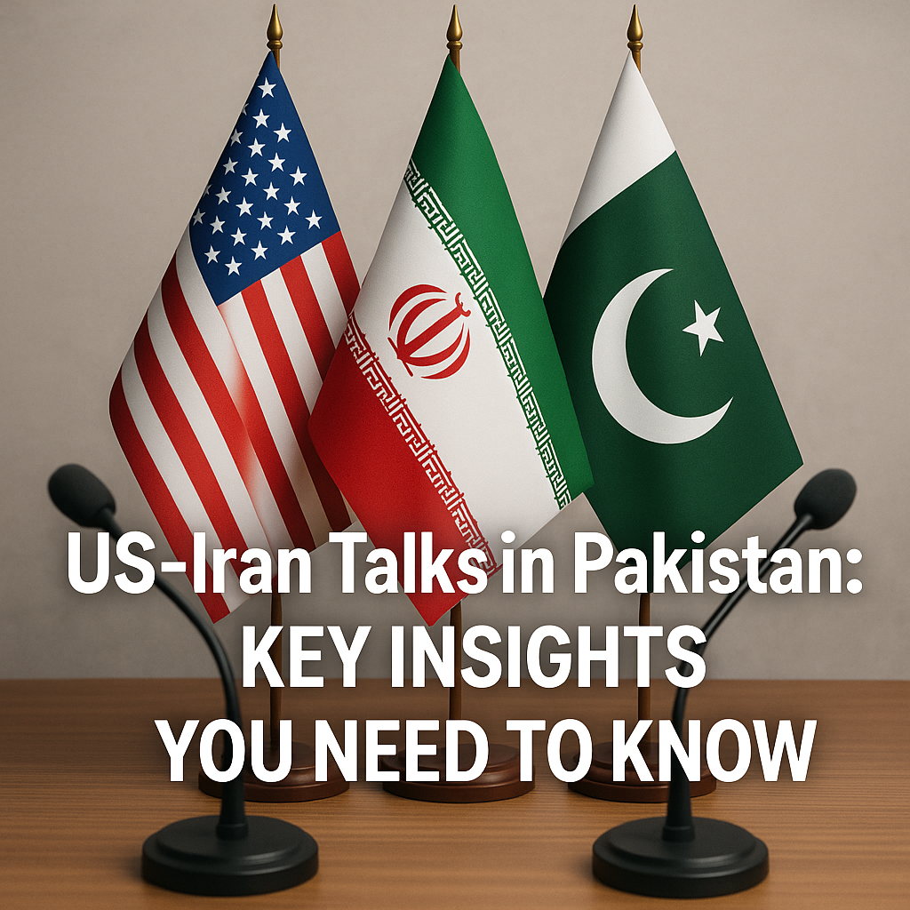 Illustration of US-Iran Talks in Pakistan: Key Insights You Need to Know