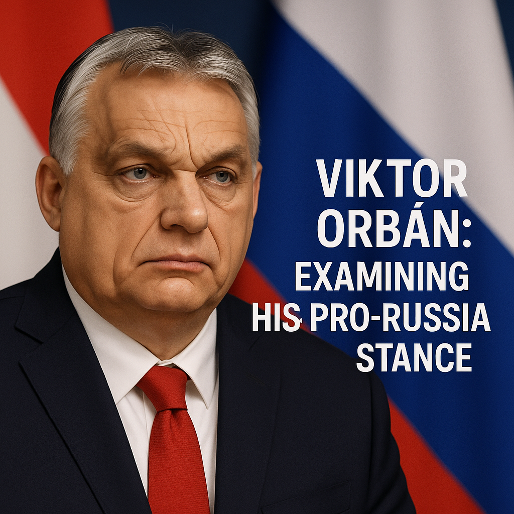 Illustration of Viktor Orban: Examining His Pro-Russian Stance