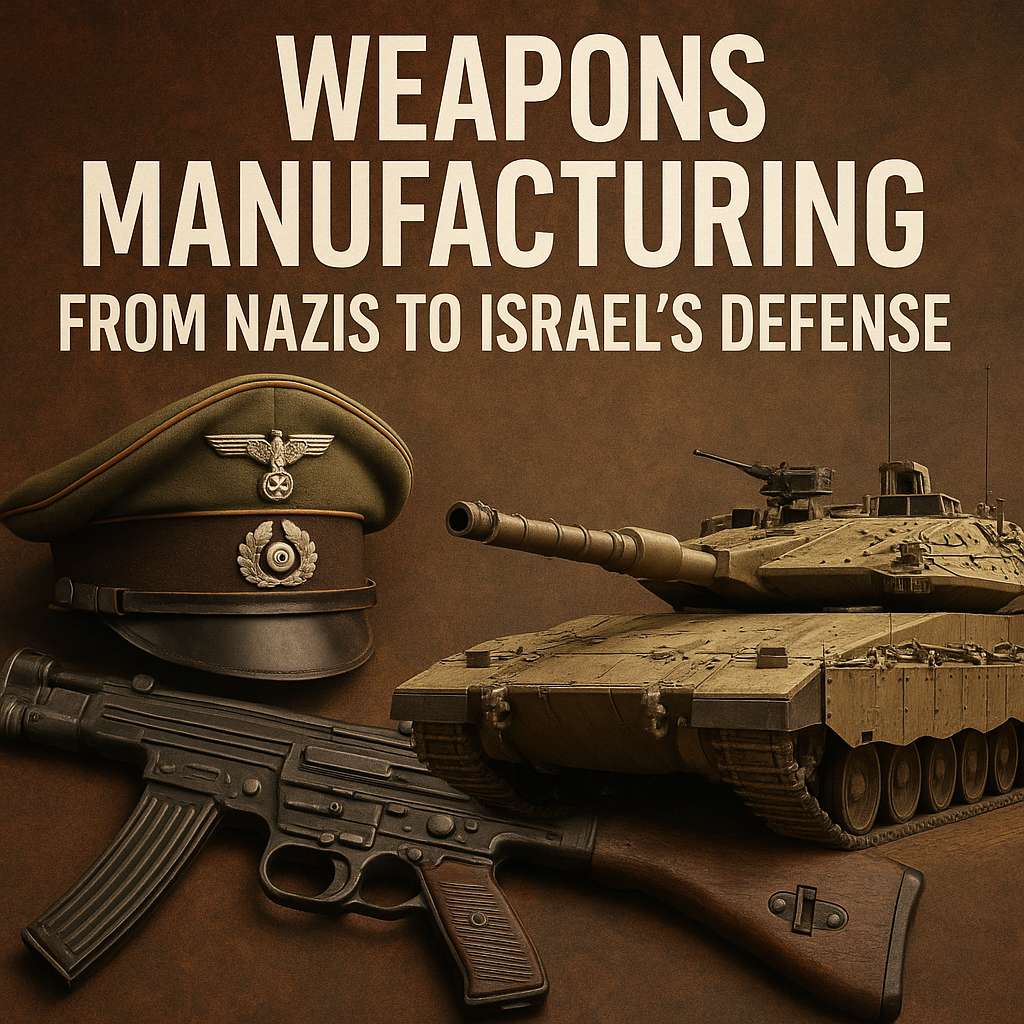 Illustration of Weapons Manufacturing: From Nazis to Israel's Defense