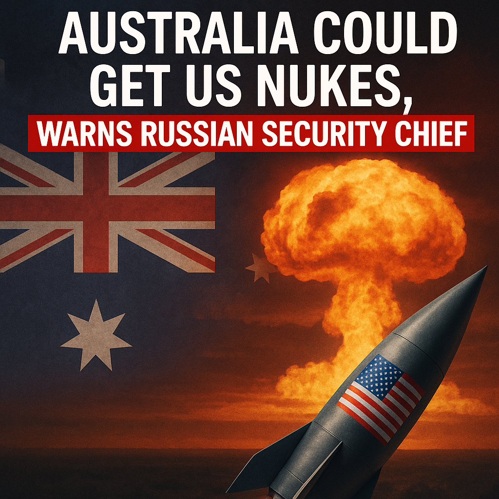 Illustration of Australia Could Get US Nukes, Warns Russian Security Chief