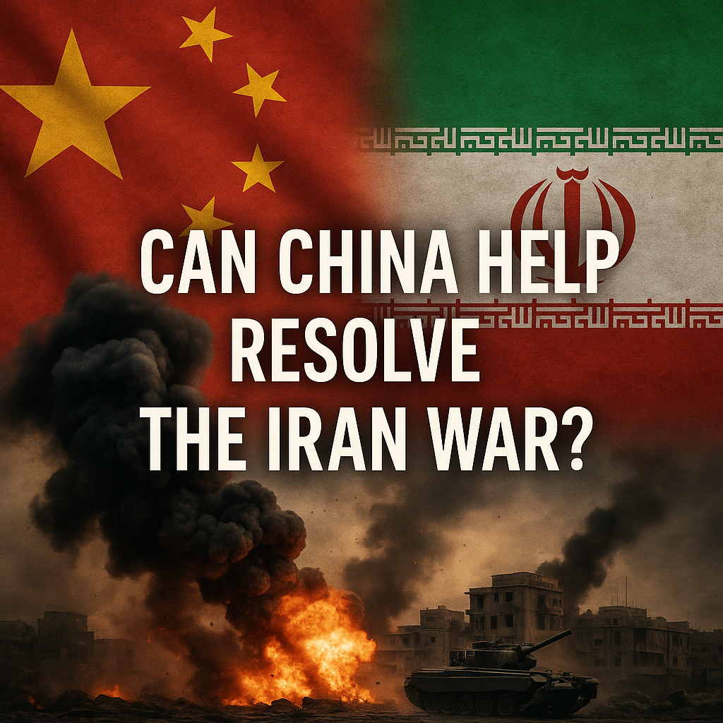 Illustration of Can China Help Resolve the Iran War?