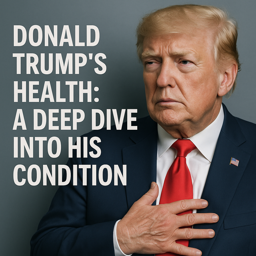 Illustration of Donald Trump's Health: A Deep Dive into His Condition