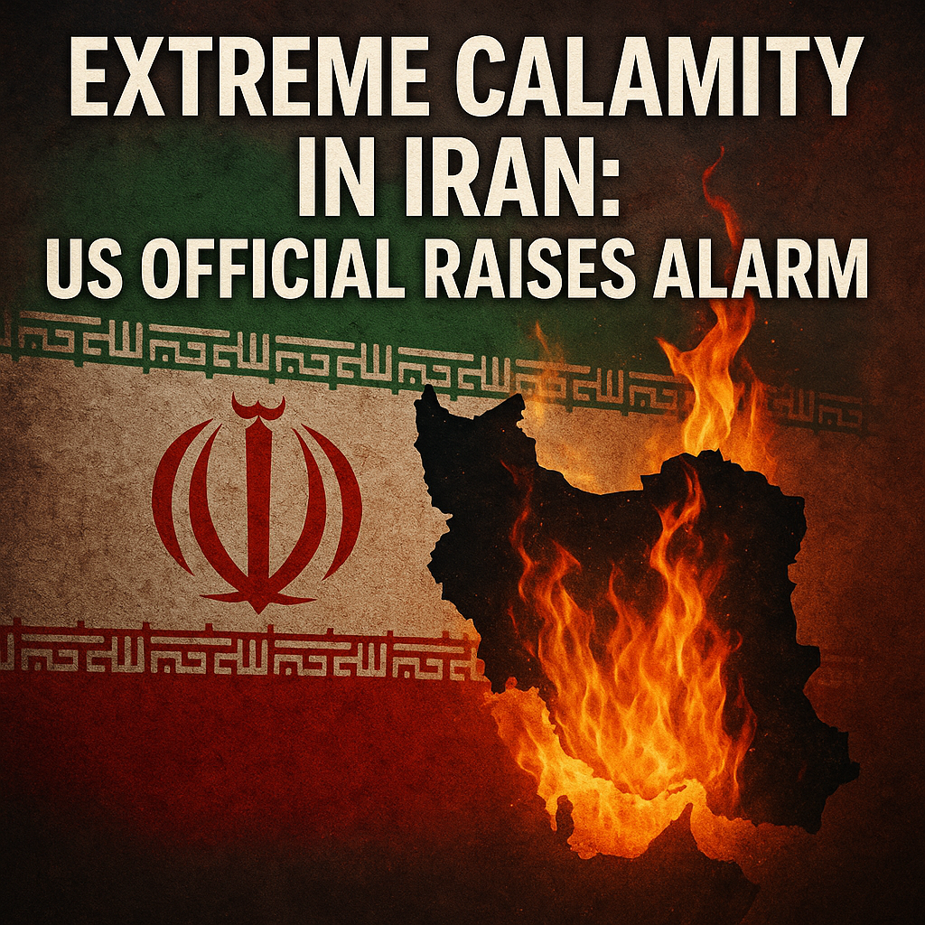 Illustration of Extreme Calamity in Iran: US Official Raises Alarm