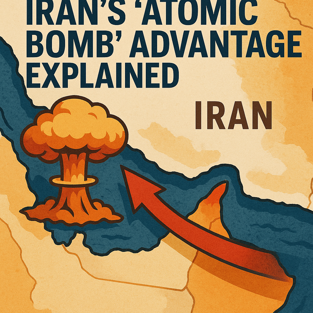 Illustration of Hormuz: Iran's 'Atomic Bomb' Advantage Explained