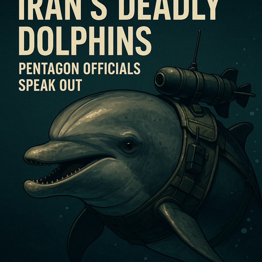 Illustration of Iran's Deadly Dolphins: Pentagon Officials Speak Out