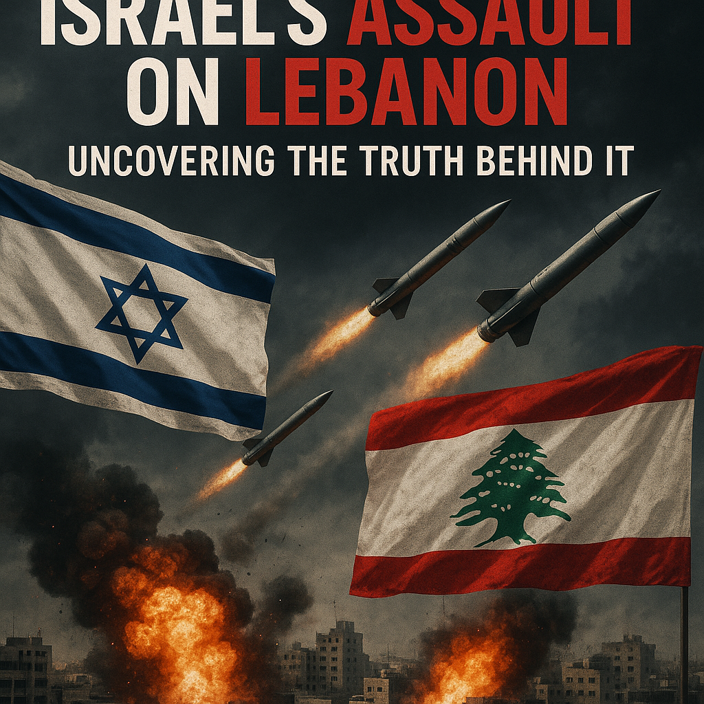 Illustration of Israel's Assault on Lebanon: Uncovering the Truth Behind It