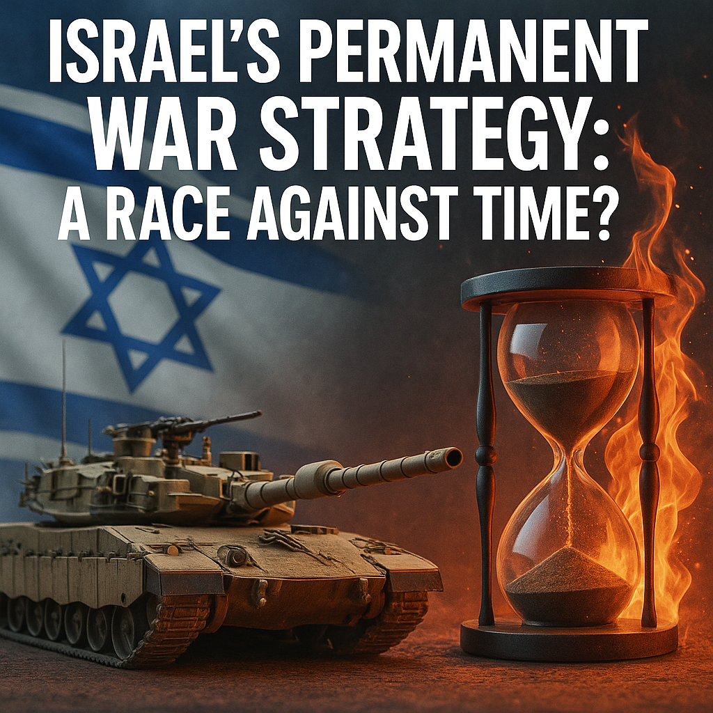 Illustration of Israel's Permanent War Strategy: A Race Against Time?