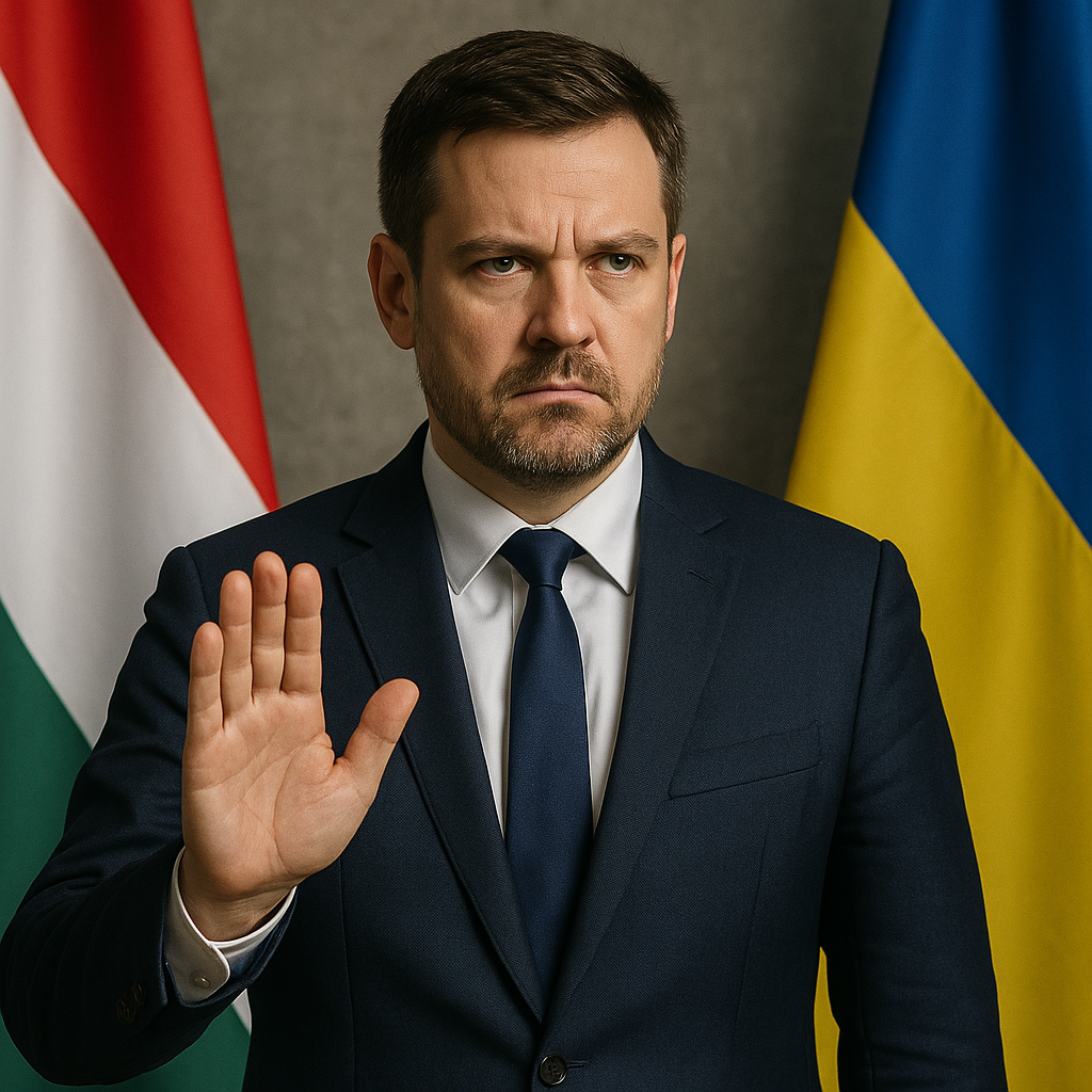 Illustration of Orban's Successor Rejects Weapons Aid to Ukraine
