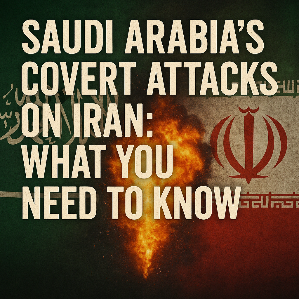 Illustration of Saudi Arabia's Covert Attacks on Iran: What You Need to Know
