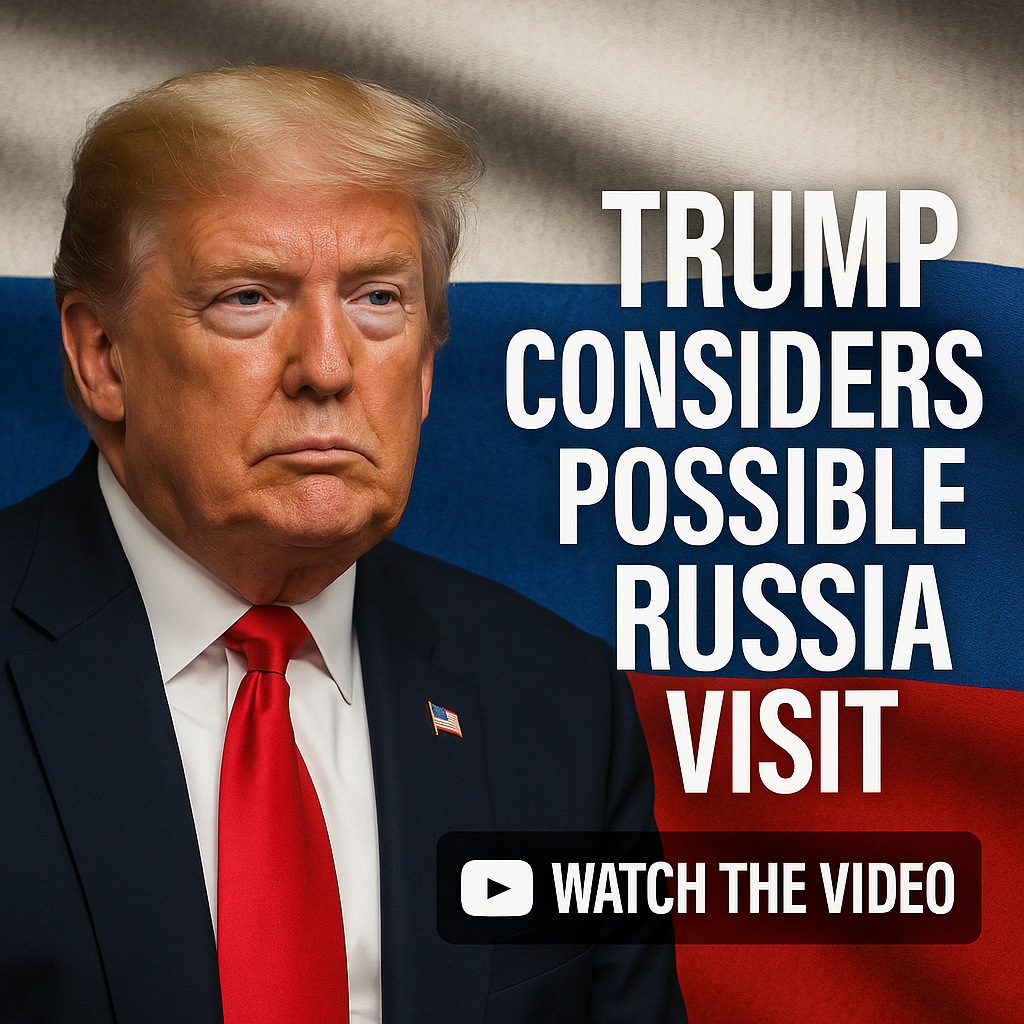 Illustration of Trump Considers Possible Russia Visit: Watch the Video