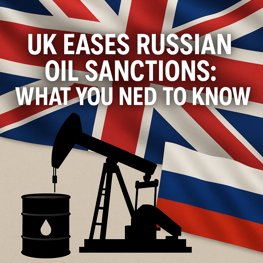 Illustration of UK Eases Russian Oil Sanctions: What You Need to Know