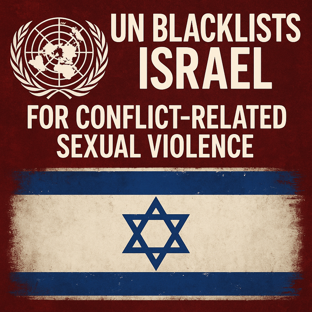 Illustration of UN Blacklists Israel for Conflict-Related Sexual Violence