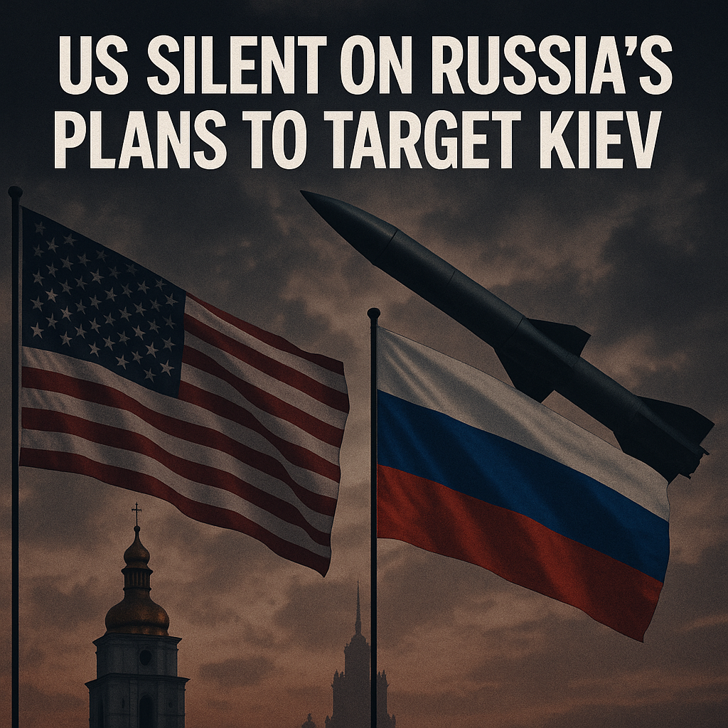 Illustration of US Silent on Russia's Plans to Target Kiev