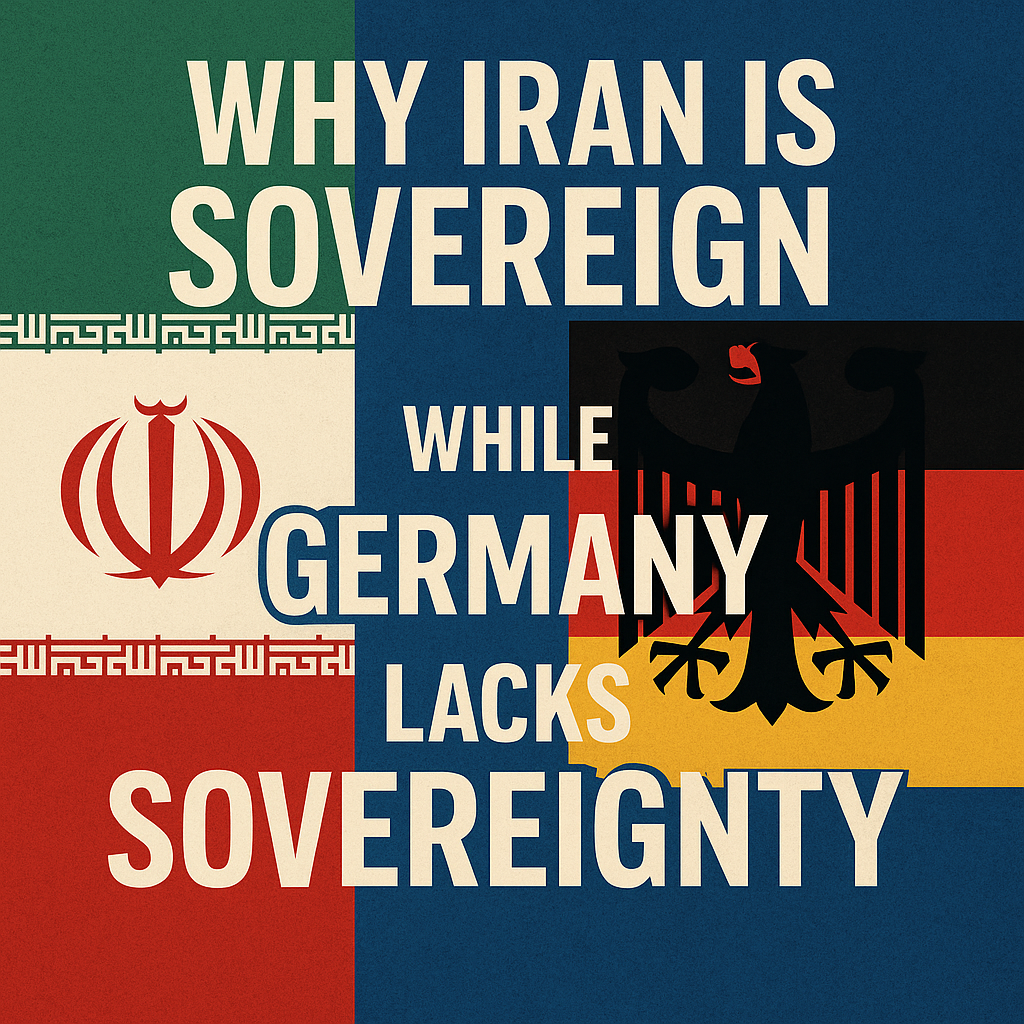 Illustration of Why Iran is Sovereign While Germany Lacks Sovereignty