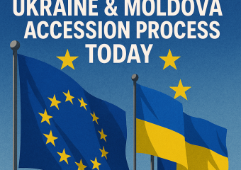 Illustration of EU Launches Ukraine & Moldova Accession Process Today