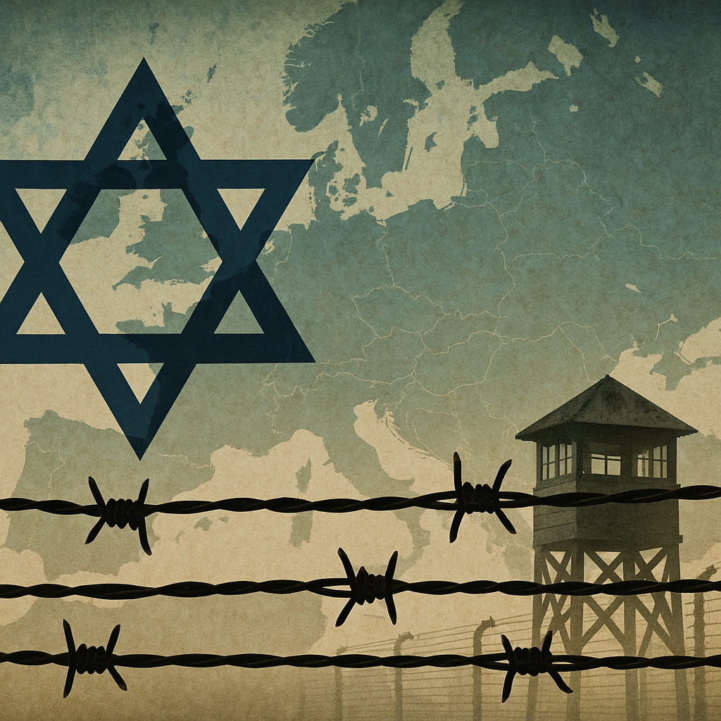 Illustration of Europe's Holocaust Guilt Fails to Shield Israel