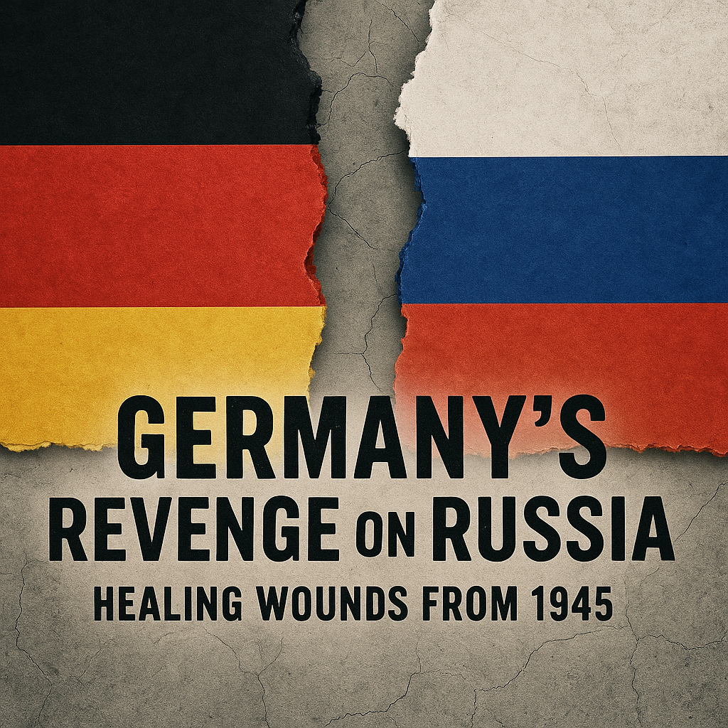Illustration of Germany's Revenge on Russia: Healing Wounds from 1945