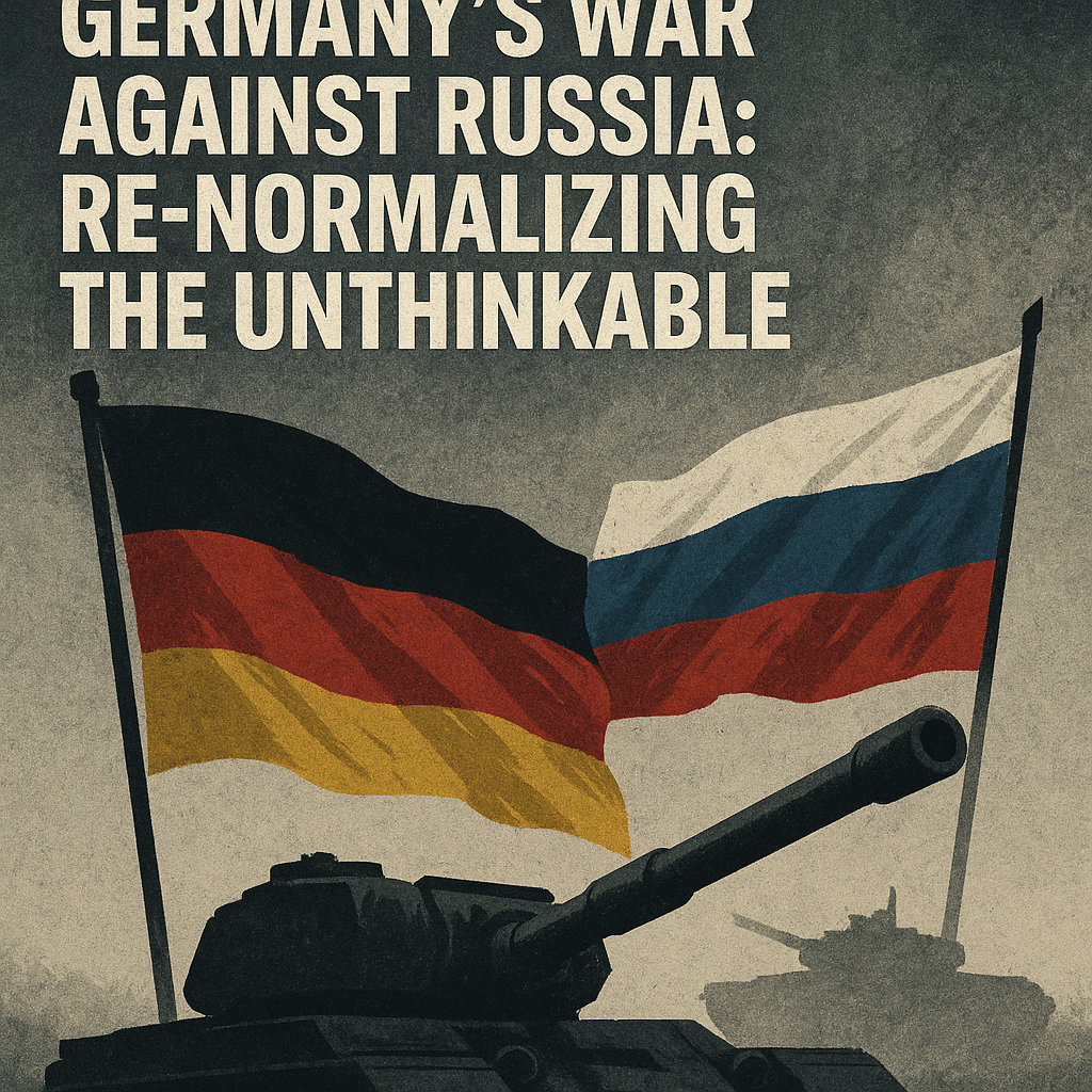Illustration of Germany's War Against Russia: Re-Normalizing the Unthinkable