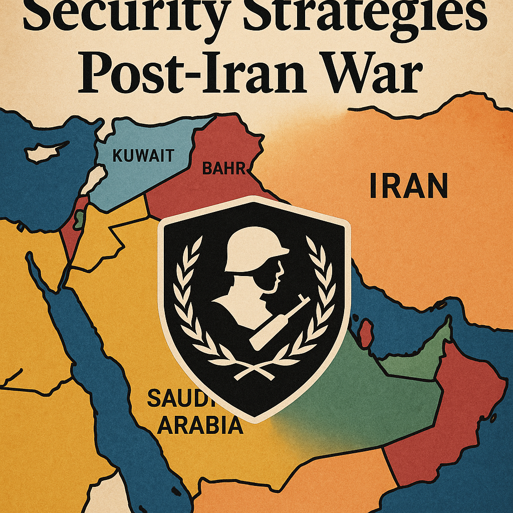 Illustration of Gulf Collective Security Strategies Post-Iran War