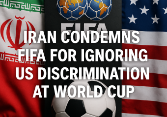 Illustration of Iran Condemns FIFA for Ignoring US Discrimination at World Cup