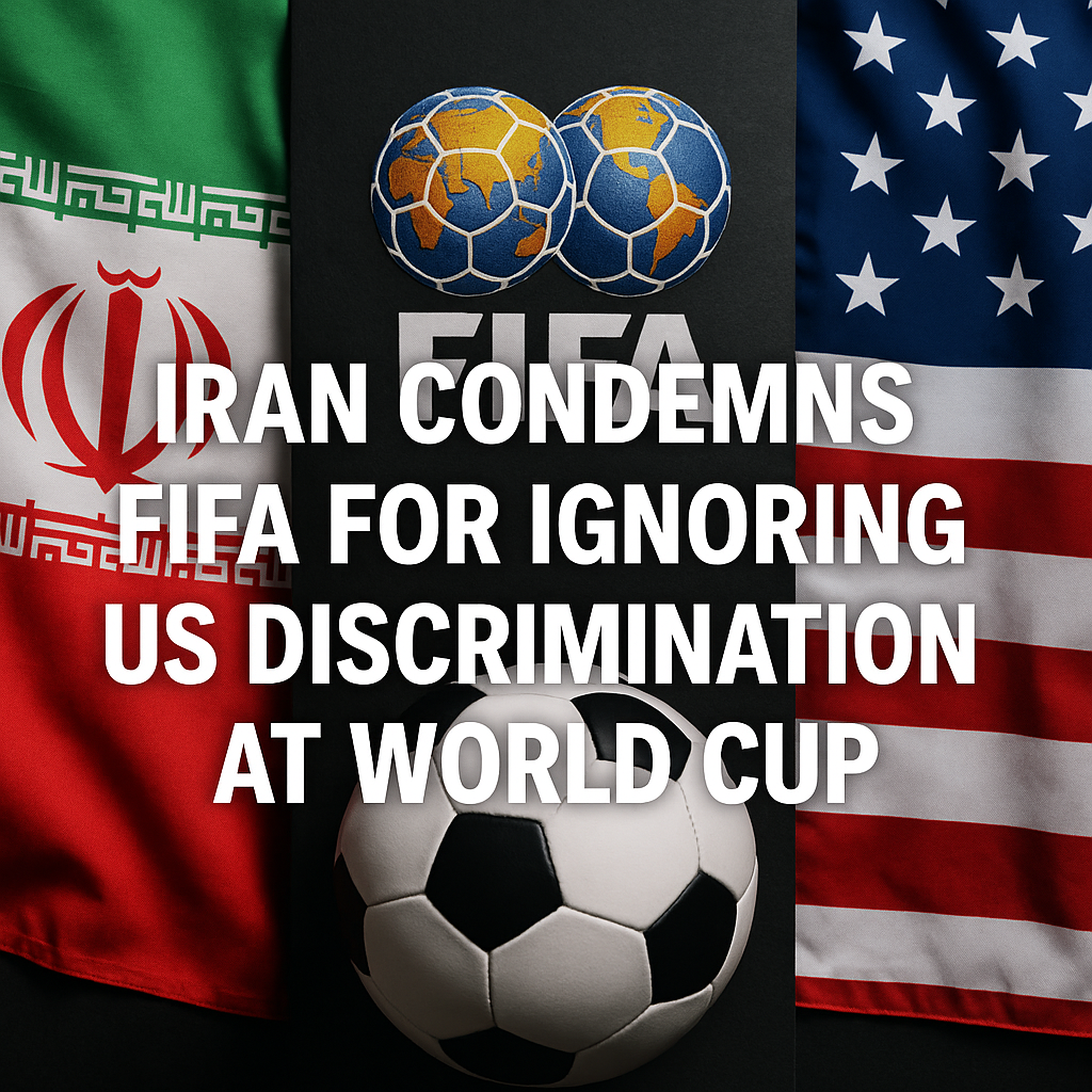 Illustration of Iran Condemns FIFA for Ignoring US Discrimination at World Cup