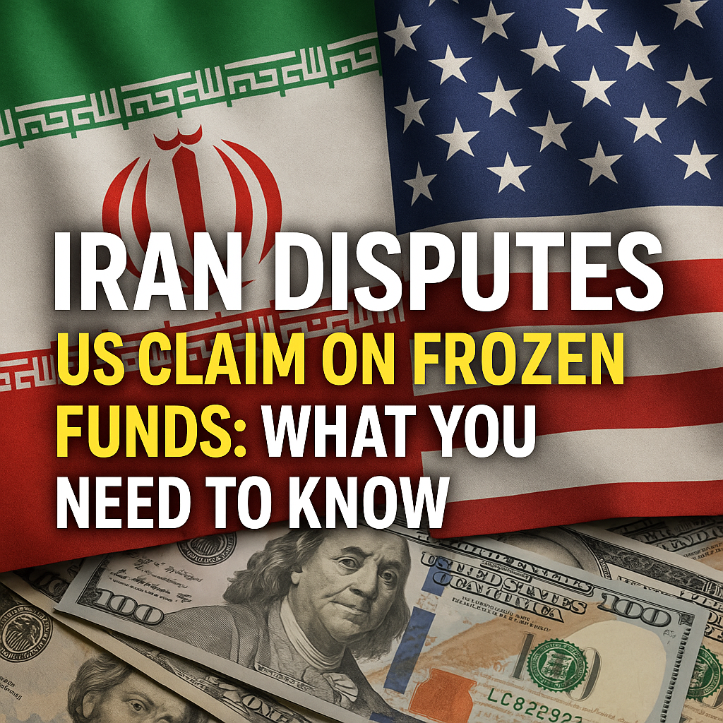 Illustration of Iran Disputes US Claim on Frozen Funds: What You Need to Know