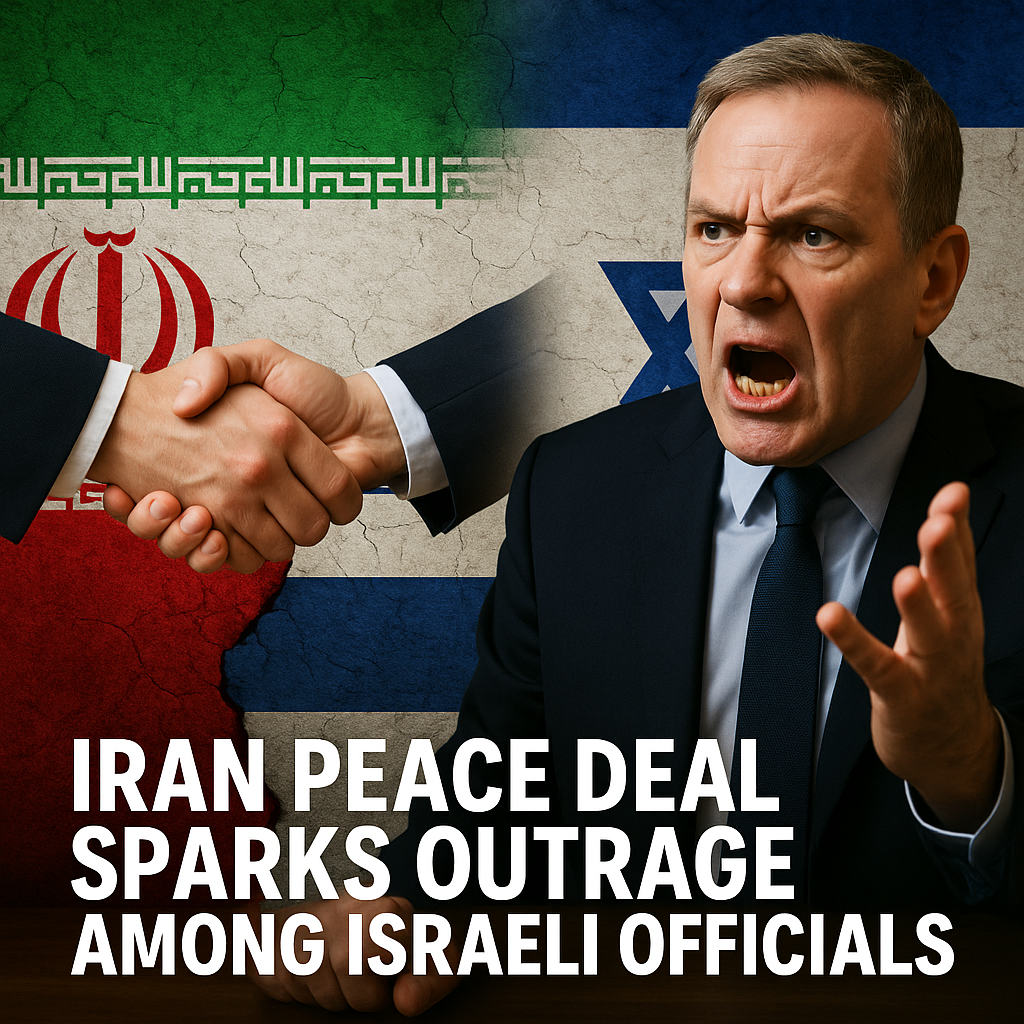 Illustration of Iran Peace Deal Sparks Outrage Among Israeli Officials