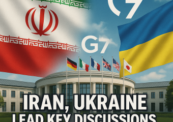 Illustration of Iran, Ukraine Lead Key Discussions at G7 Summit