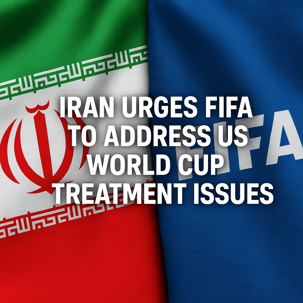 Illustration of Iran Urges FIFA to Address US World Cup Treatment Issues